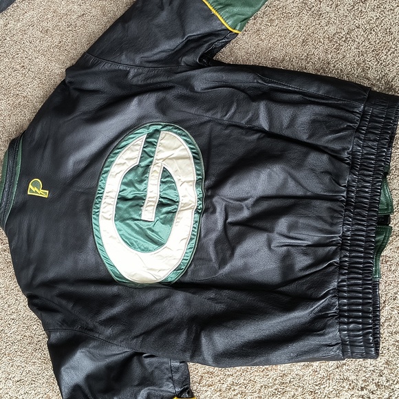 VTG Leather Packer Jacket M - Picture 12 of 16